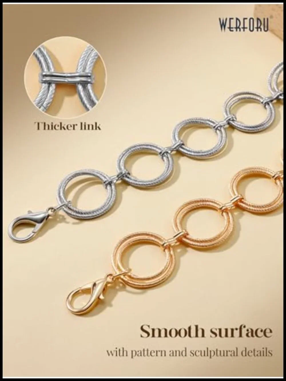 Multilayer Gold Silver Metal Link Body Chain Belt Ladies Waist Chain Belts